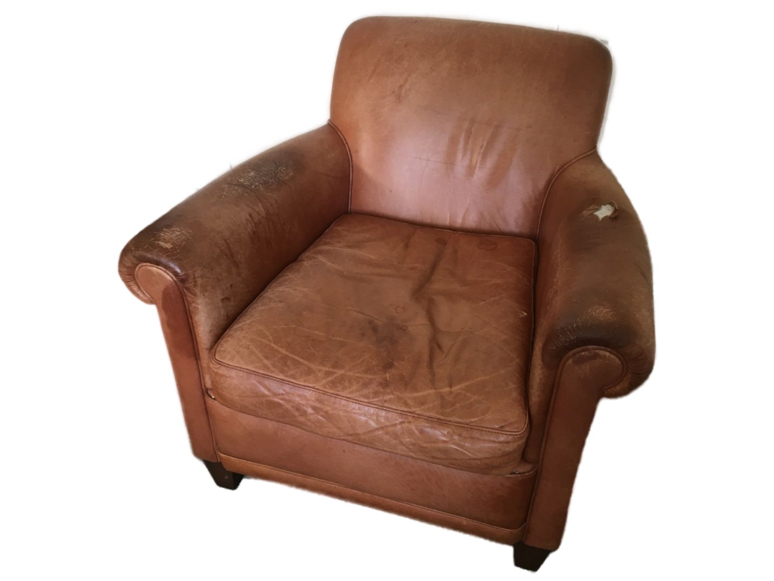 given a fresh coat of leather